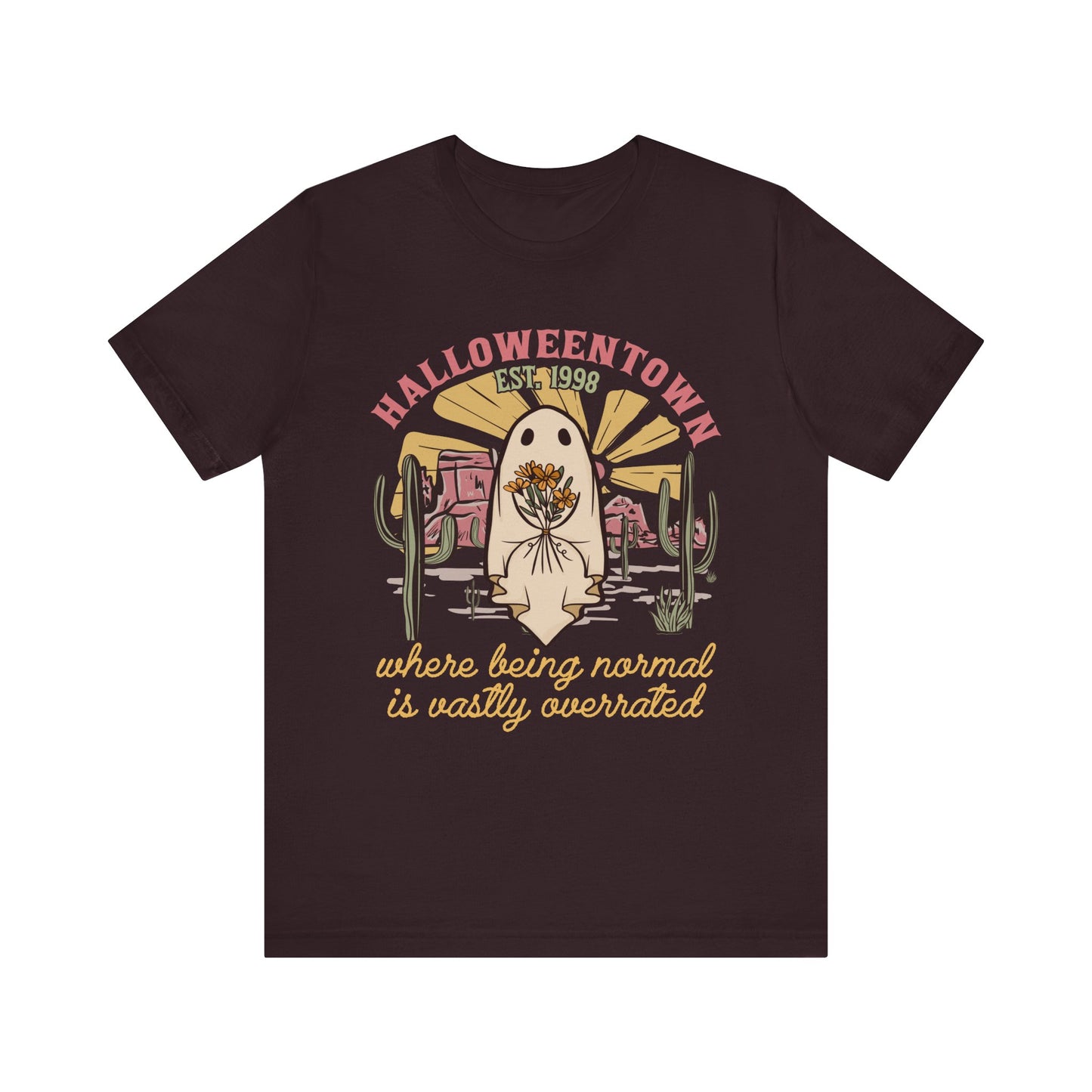 Halloweentown Est. 1998 Shirt – Retro Western Ghost Pumpkin Rodeo Tee