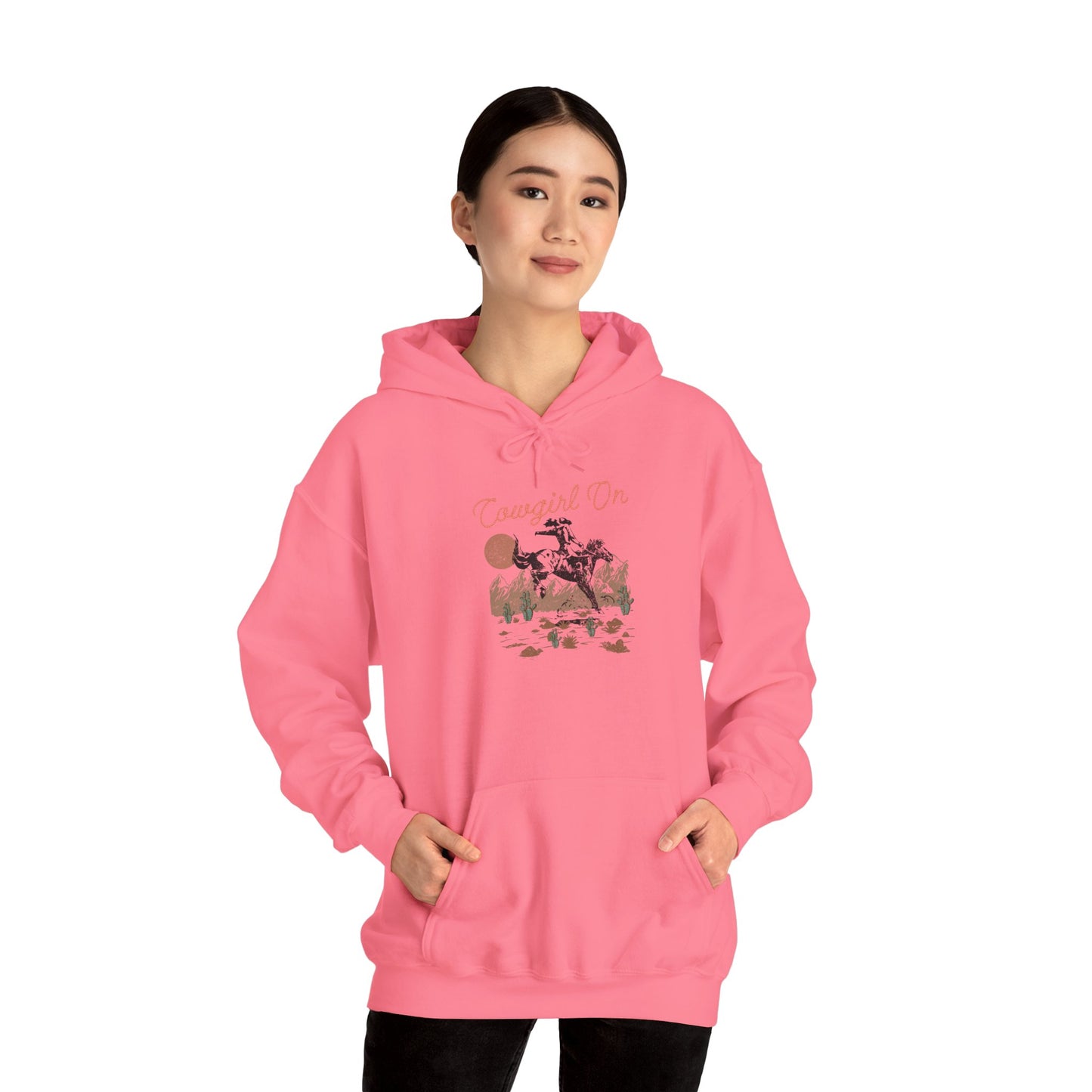 Cowgirl Howdy Hoodie – Southern Western Country Rodeo Vintage Pullover