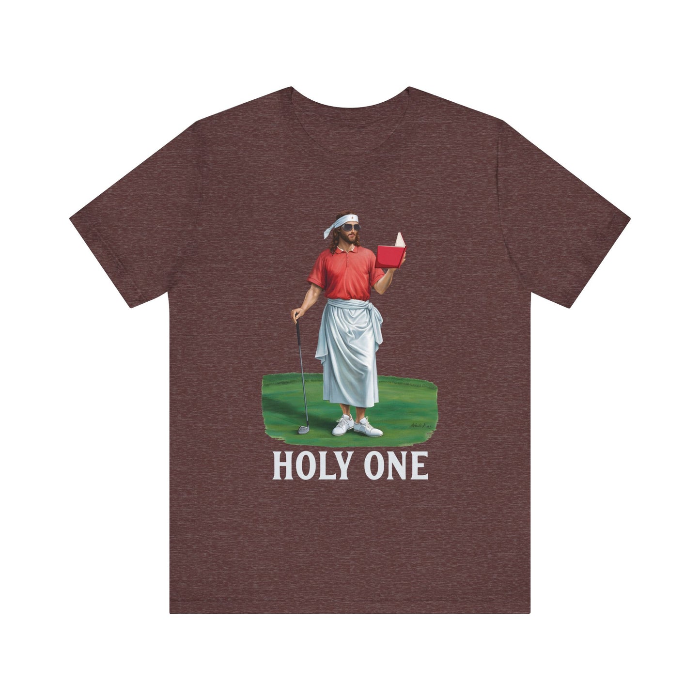 Jesus Golf Holy One Shirt – Funny Christian Faith & Sports Graphic Tee for Golfers