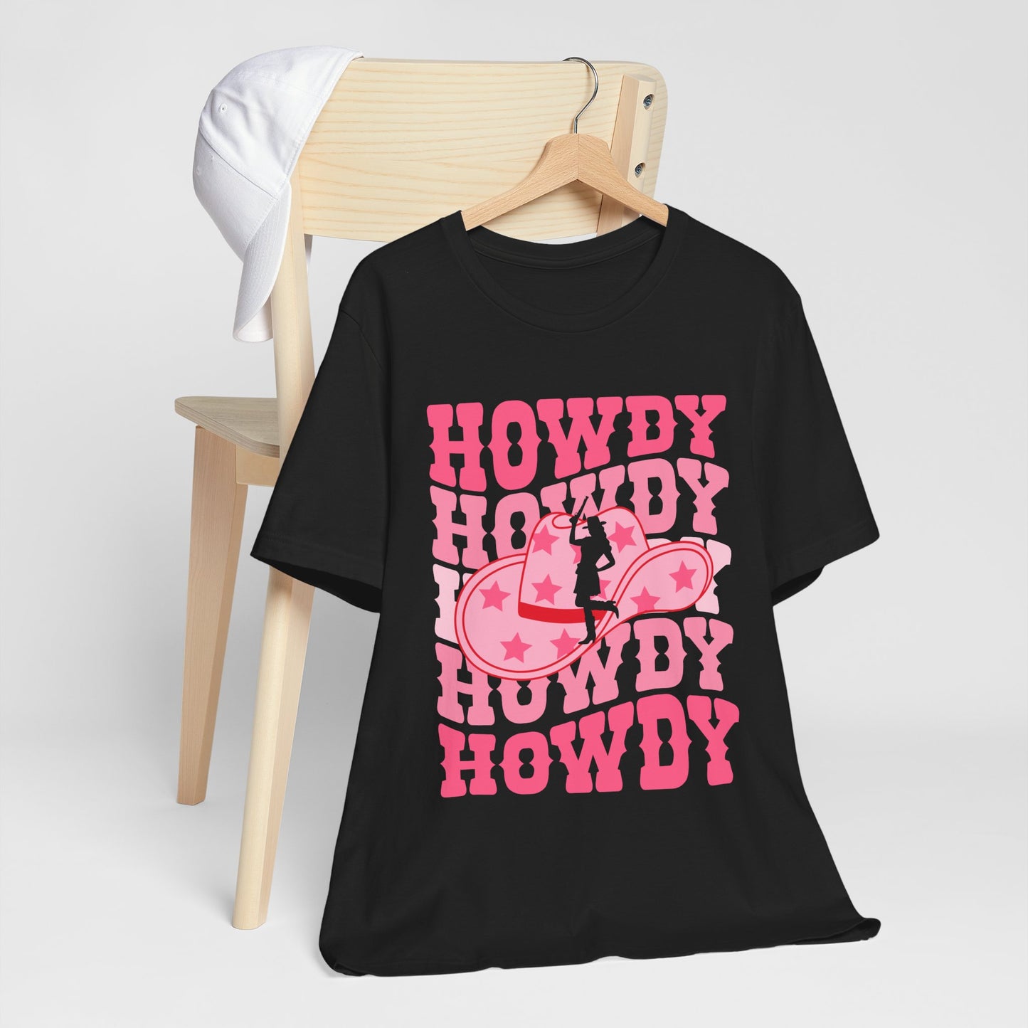 Howdy Pink Cowgirl Shirt – Disco Western Rodeo Country Girl Tee