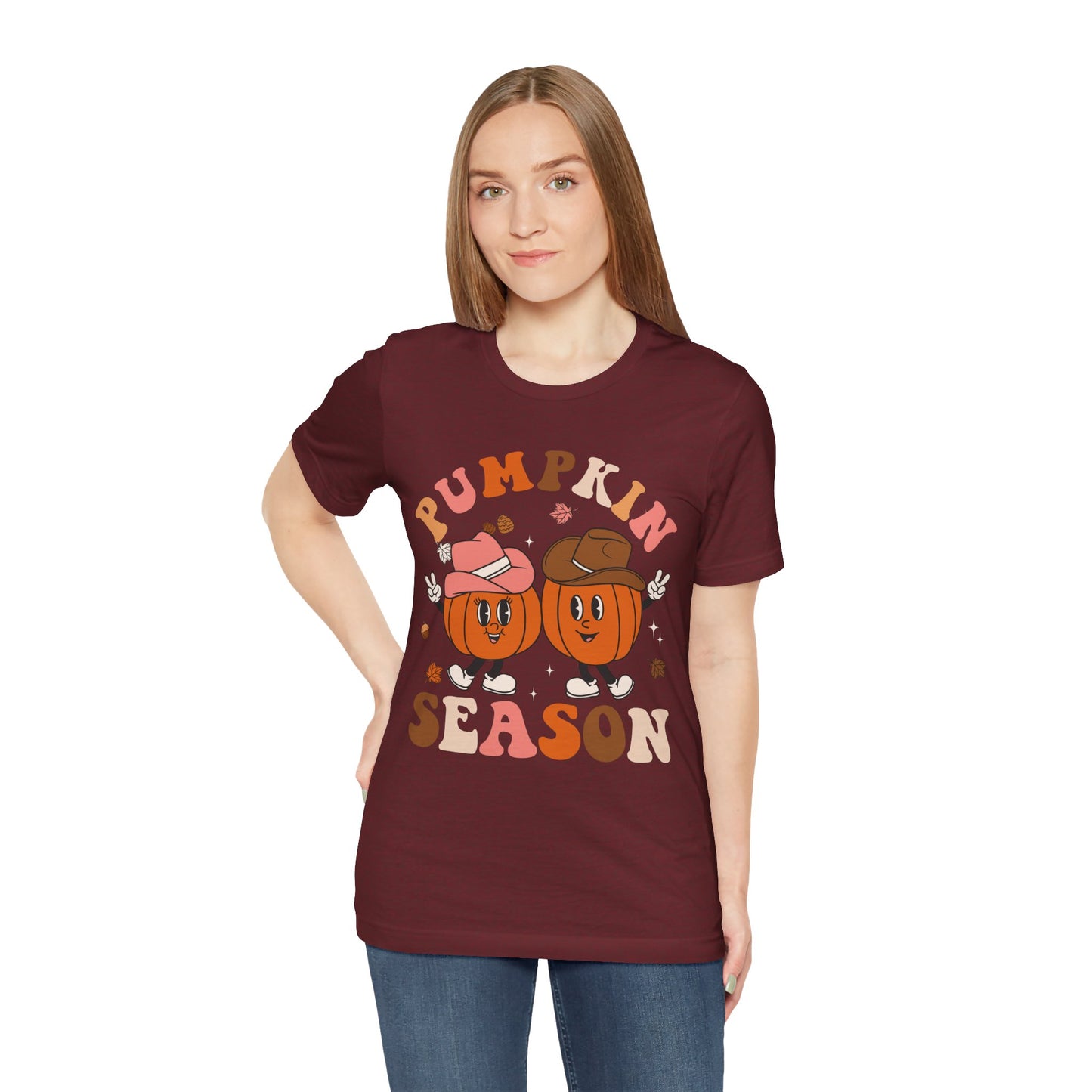 Pumpkin Season Howdy Shirt – Western Cowboy Cowgirl Thanksgiving Fall Tee
