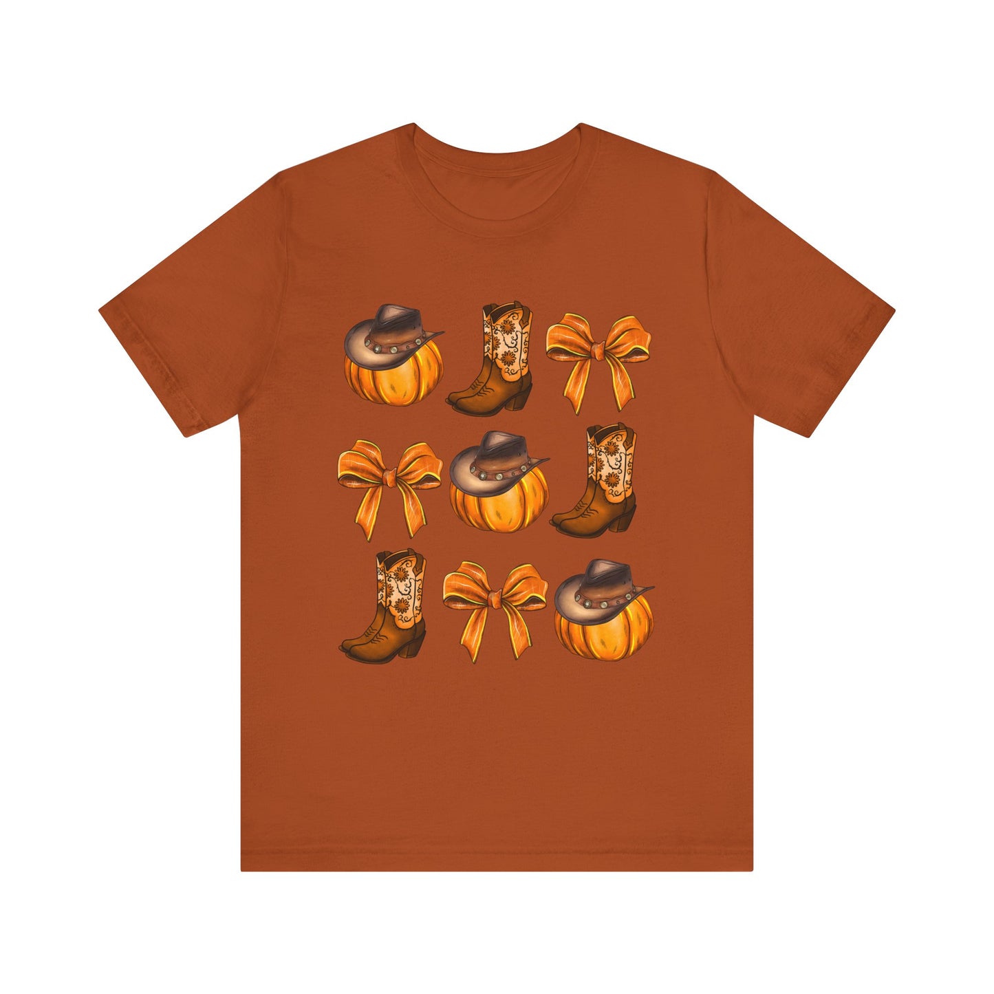 Howdy Pumpkin Shirt – Coquette Bow Cowgirl Western Fall Thanksgiving Tee