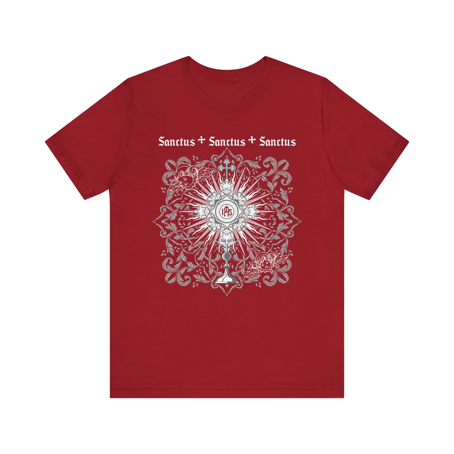 Sanctus Eucharist Shirt – Catholic Traditional Latin Mass Jesus Tee