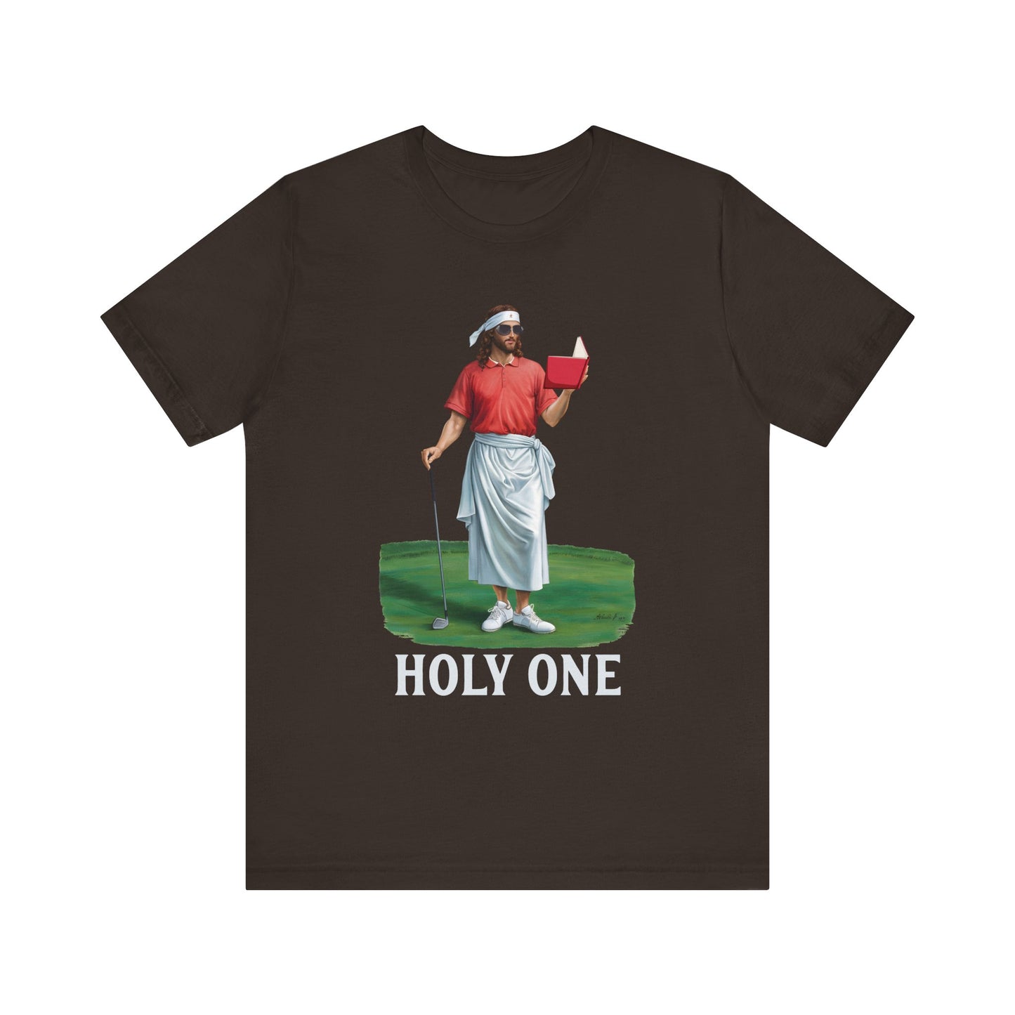 Jesus Golf Holy One Shirt – Funny Christian Faith & Sports Graphic Tee for Golfers