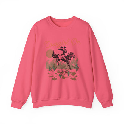 Cowgirl Howdy Sweatshirt – Southern Western Country Rodeo Vintage Pullover
