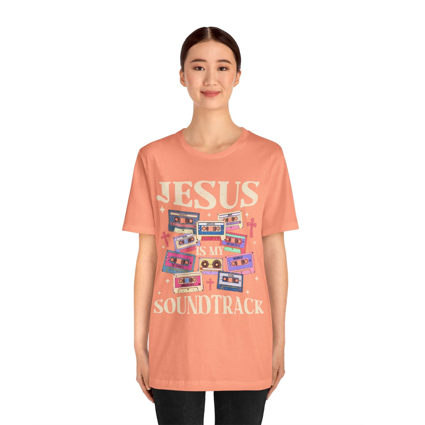 Jesus Is My Soundtrack Shirt – Christian Worship Music Faith Tee for Believers
