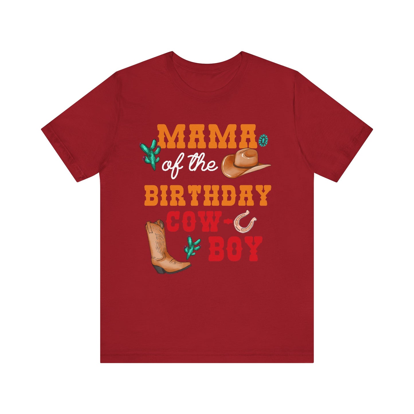 Howdy Mama of the Birthday Cowboy Shirt – Western Rodeo Party Matching Family Tee