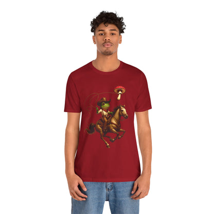 Howdy Cowboy Frog Shirt – Funny Western Rodeo Frogcore Texas Tee