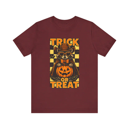 Trick or Treat Cowboy Raccoon Shirt – Cute Western Pumpkin Halloween Tee