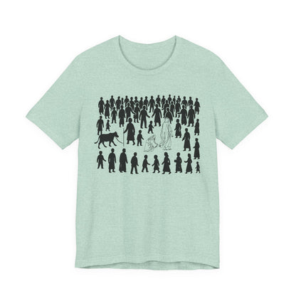 Jesus Pulling You from the Crowd Shirt – Christian Rescues Men Women Tee