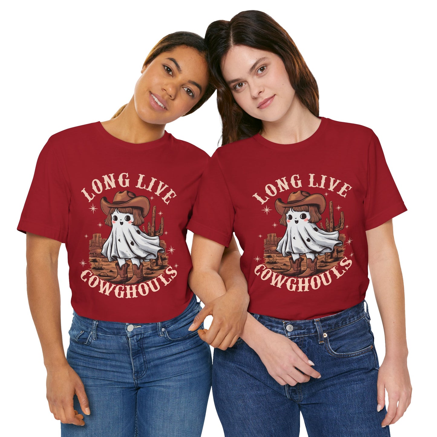 Long Live Cowghouls Shirt – Cute Western Ghost Cowgirl Halloween Tee