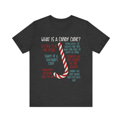 Candy Cane Christmas Christian Shirt – Believe Faith God Holiday Tee