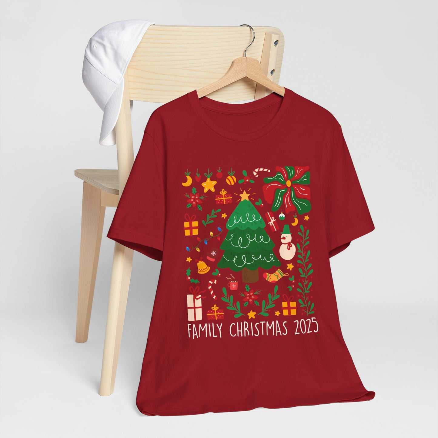 Family Christmas 2025 Shirt – Vintage Boho Holiday Family Group Shirt