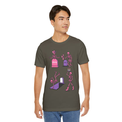 Graving Skeleton Cowgirl Shirt – Funny Western Halloween Rodeo Tee