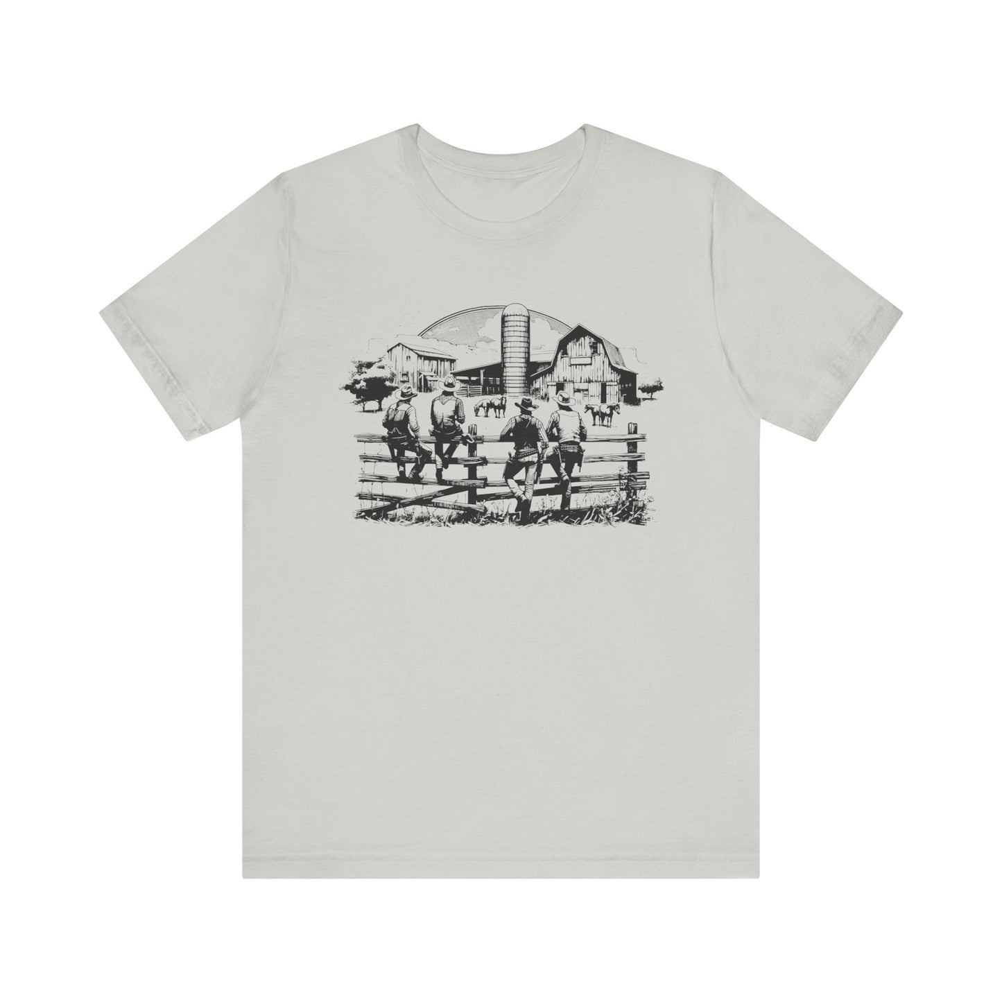 Western Cowboy Horse Racing Shirt – Texas Rodeo Country Cowgirl Tee