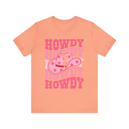 Howdy Pink Cowgirl Shirt – Disco Western Rodeo Country Girl Tee
