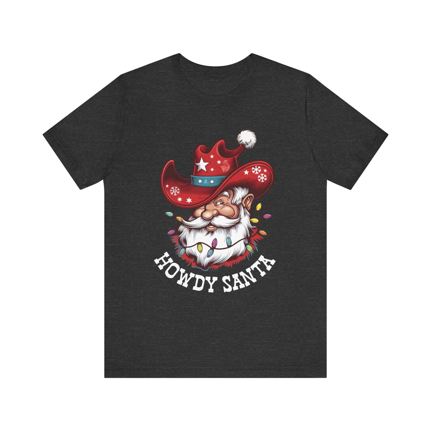 Howdy Santa Shirt – Funny Cowboy Western Christmas Holiday Costume Tee