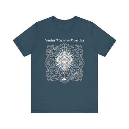 Sanctus Eucharist Shirt – Catholic Traditional Latin Mass Jesus Tee