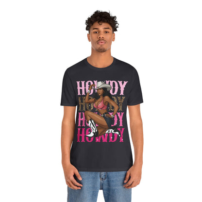 Howdy Black Cowgirl Shirt – Western Melanin Rodeo Queen Texas Tee