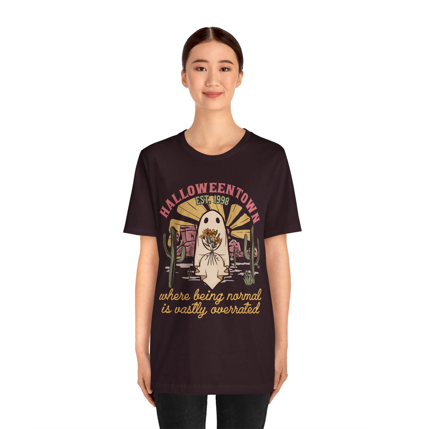 Halloweentown Est. 1998 Shirt – Retro Western Ghost Pumpkin Rodeo Tee