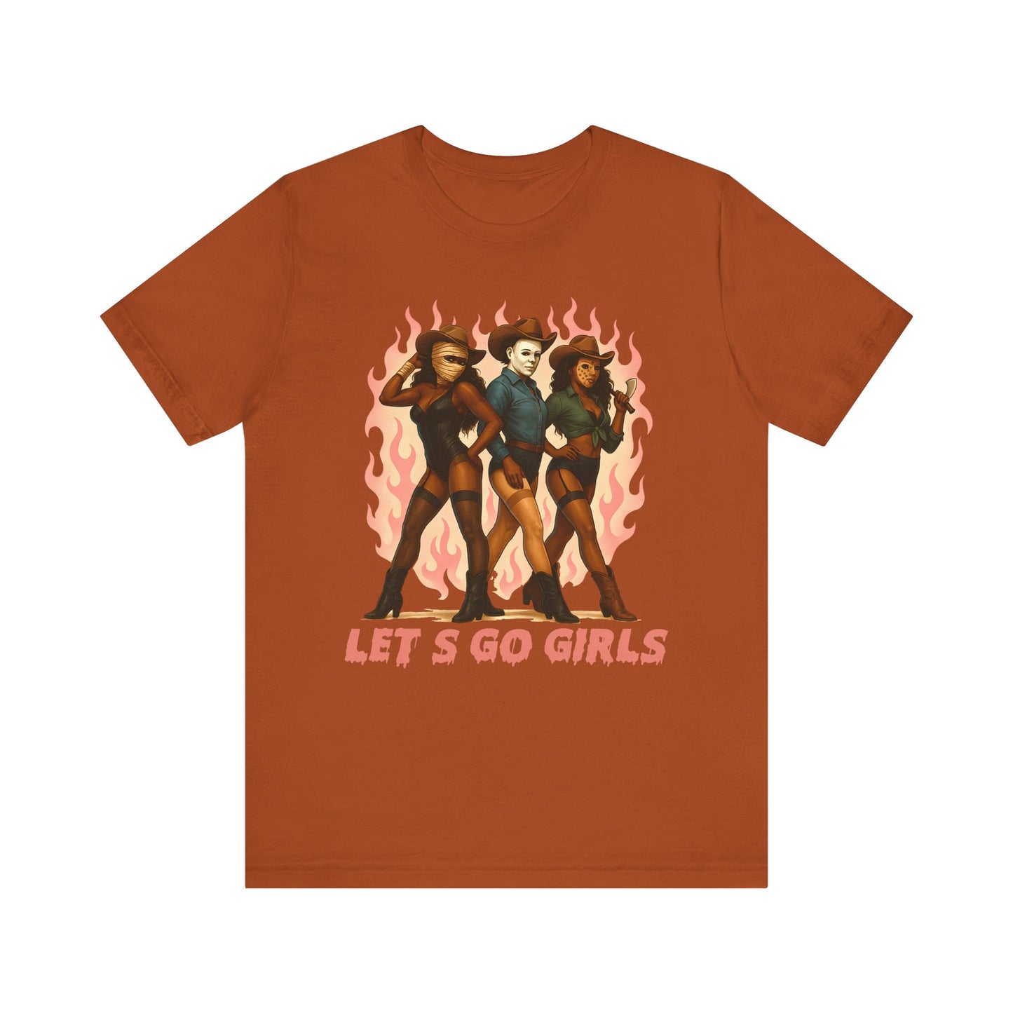 Let’s Go Girls Shirt – Rodeo Cowgirl Squad Western Halloween Party Tee
