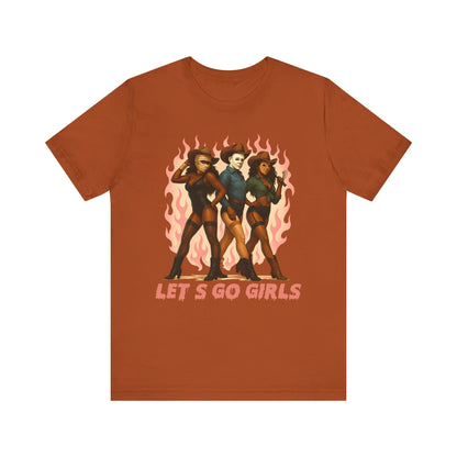 Let’s Go Girls Shirt – Rodeo Cowgirl Squad Western Halloween Party Tee
