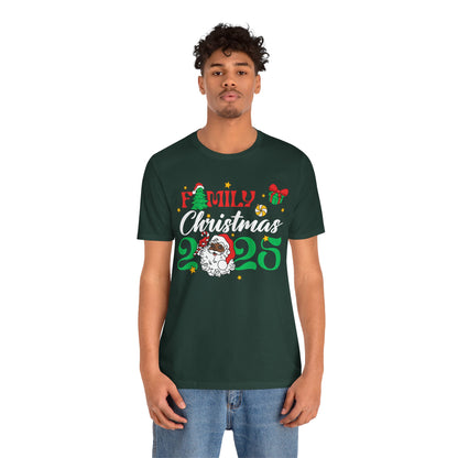 Family Christmas 2025 Shirt – Black Santa Afrocentric Matching Holiday Tee