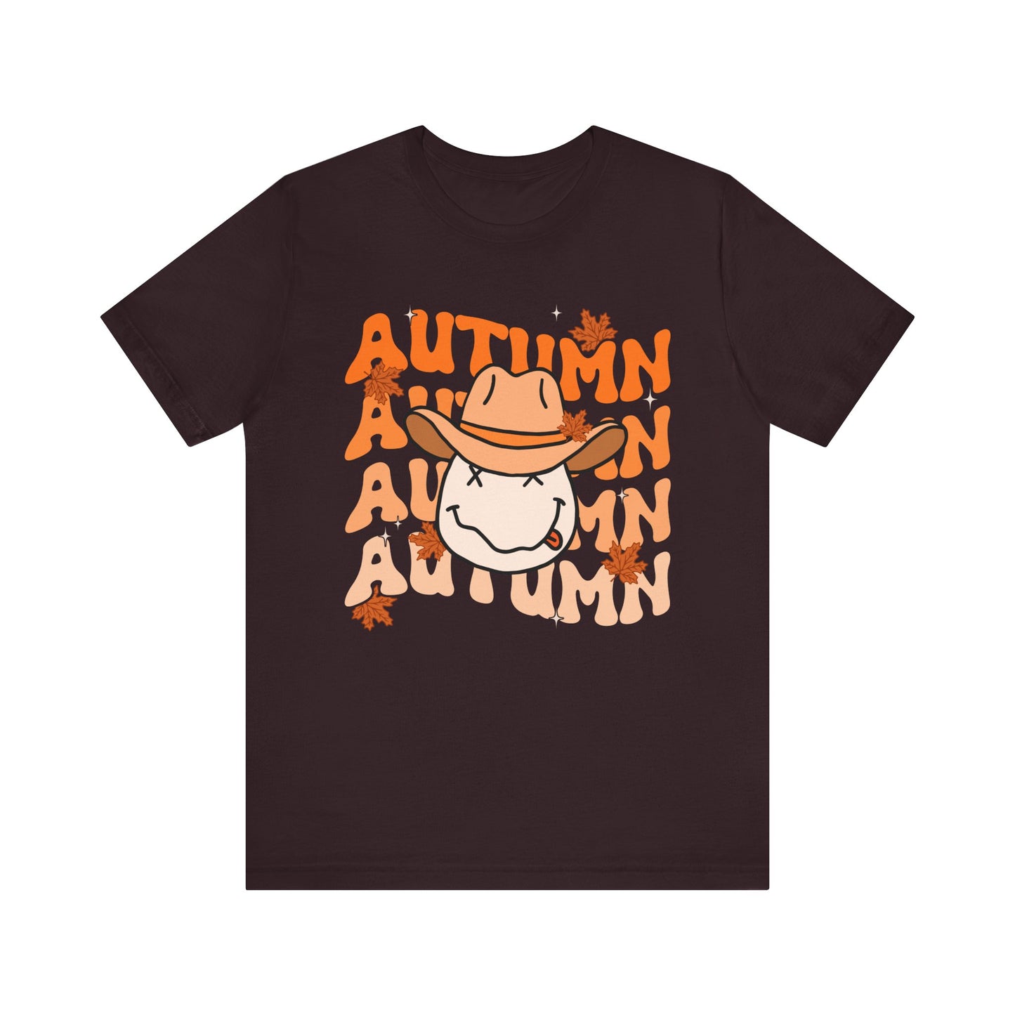 Retro Groovy Fall Shirt – Vintage 70s Smile Face Pumpkin Halloween Tee