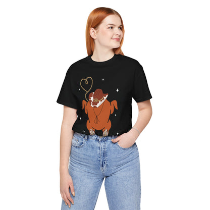 Western Cooked Turkey Shirt – Cowboy Cowgirl Rodeo Thanksgiving Tee