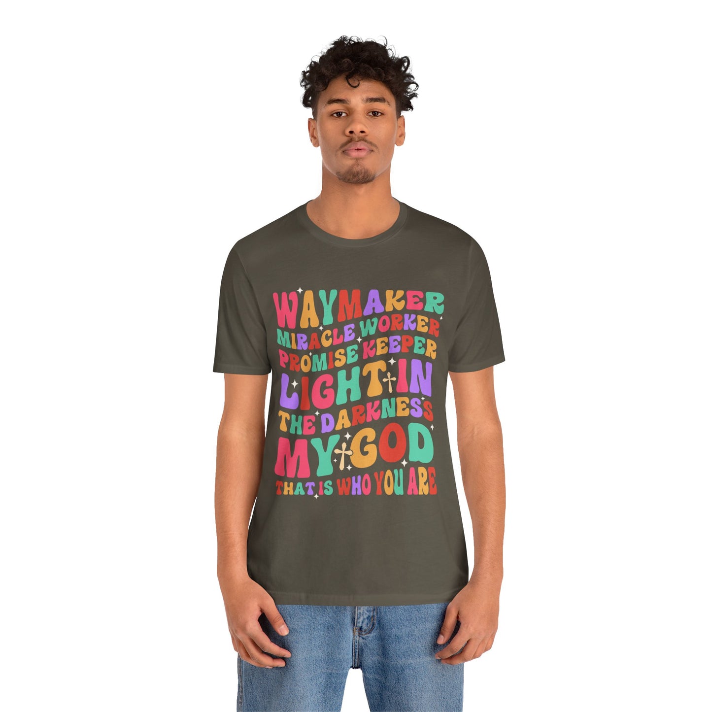 Waymaker Miracle Worker Shirt – Christian Worship My God Faith Tee