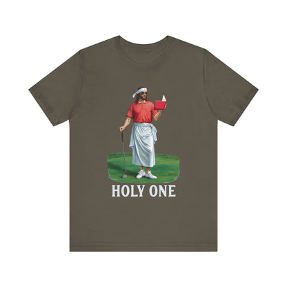 Jesus Golf Holy One Shirt – Funny Christian Faith & Sports Graphic Tee for Golfers