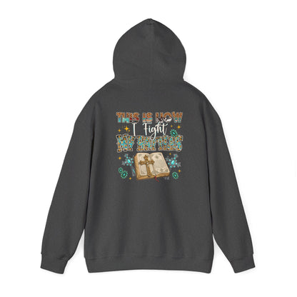 This Is How I Fight My Battles Hoodie – Bible Cross Western Christian Pullover