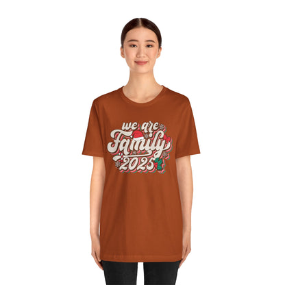 We Are Family Christmas Shirt – Retro Groovy 80s Matching Holiday Tee