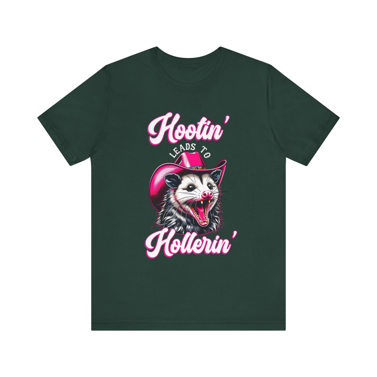 Opossum Hootin’ Hollerin’ 90s Vintage Retro Western T-Shirt