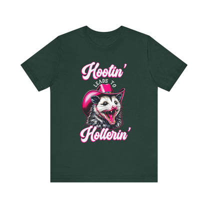 Opossum Hootin’ Hollerin’ 90s Vintage Retro Western T-Shirt