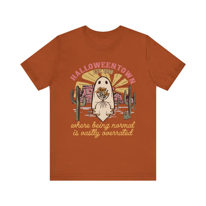 Halloweentown Est. 1998 Shirt – Retro Western Ghost Pumpkin Rodeo Tee