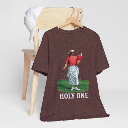 Jesus Golf Holy One Shirt – Funny Christian Faith & Sports Graphic Tee for Golfers