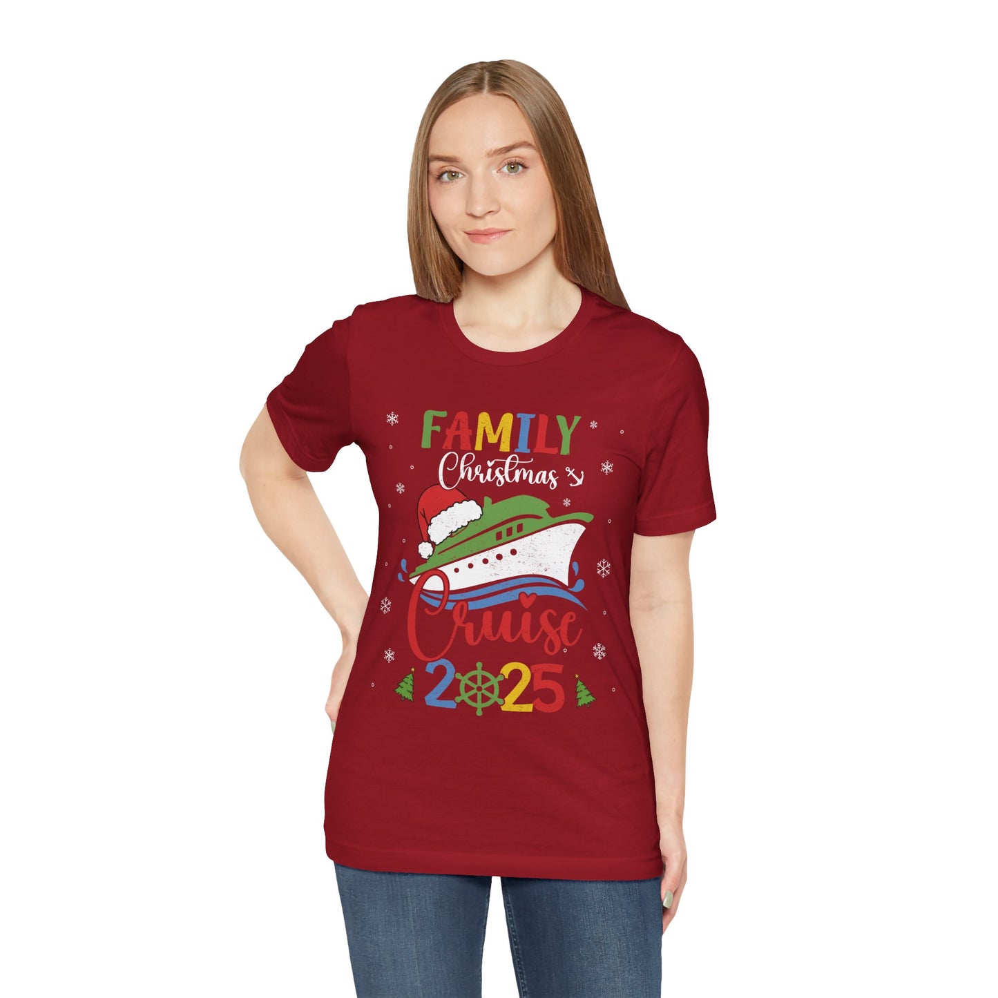 Family Christmas Cruise 2025 Shirt – Matching Cruisemas Family Vacation Tee, Holiday Boat Trip Outfit