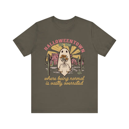 Halloweentown Est. 1998 Shirt – Retro Western Ghost Pumpkin Rodeo Tee