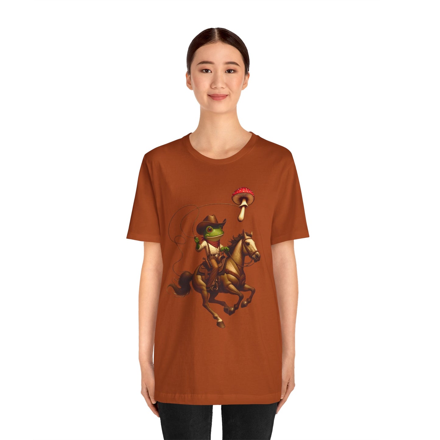 Howdy Cowboy Frog Shirt – Funny Western Rodeo Frogcore Texas Tee