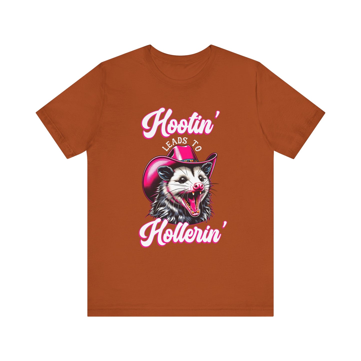 Opossum Hootin’ Hollerin’ 90s Vintage Retro Western T-Shirt