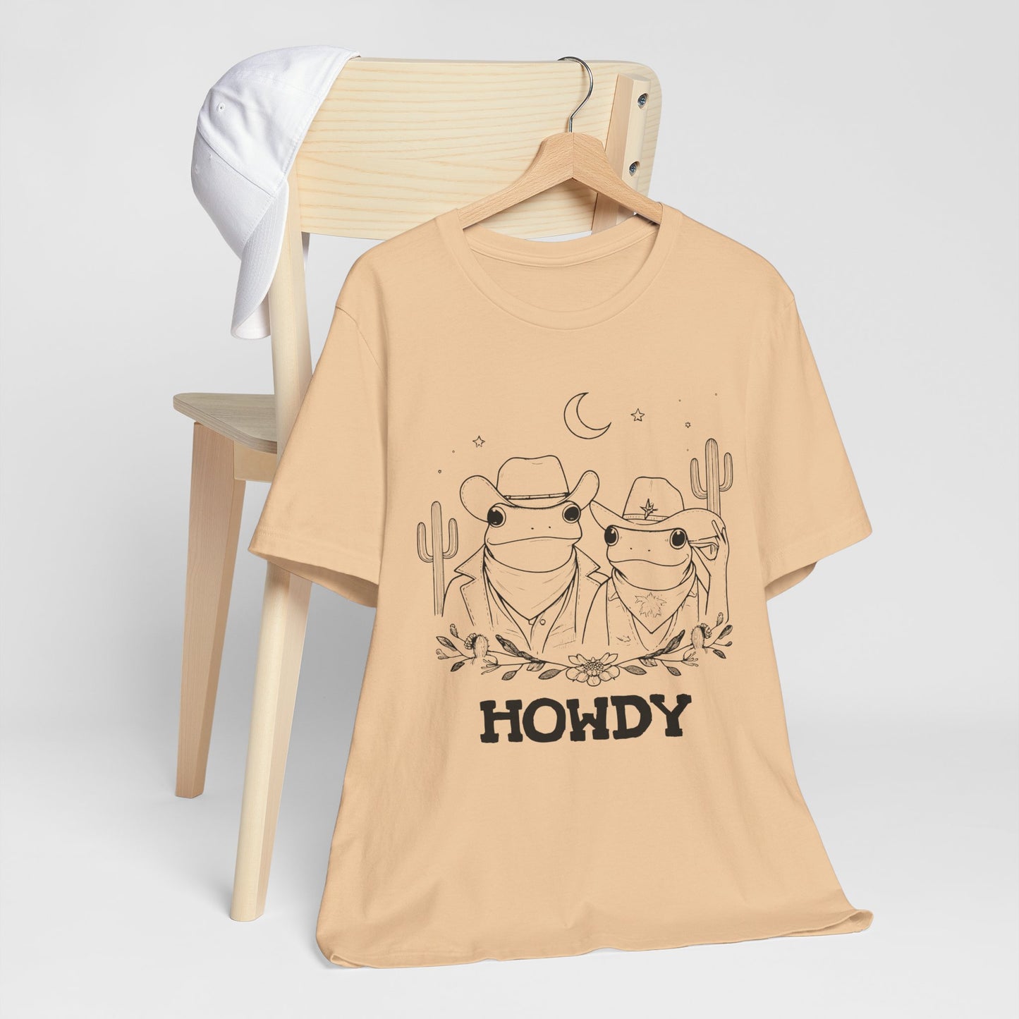 Howdy Frog Toad Couple Shirt – Cowboy Cowgirl Western Rodeo Cactus Tee