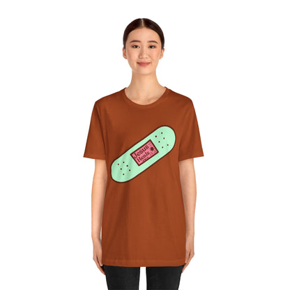 Funny Jesus Heals Shirt – God’s Promises Christian Band-Aid Prayer Tee