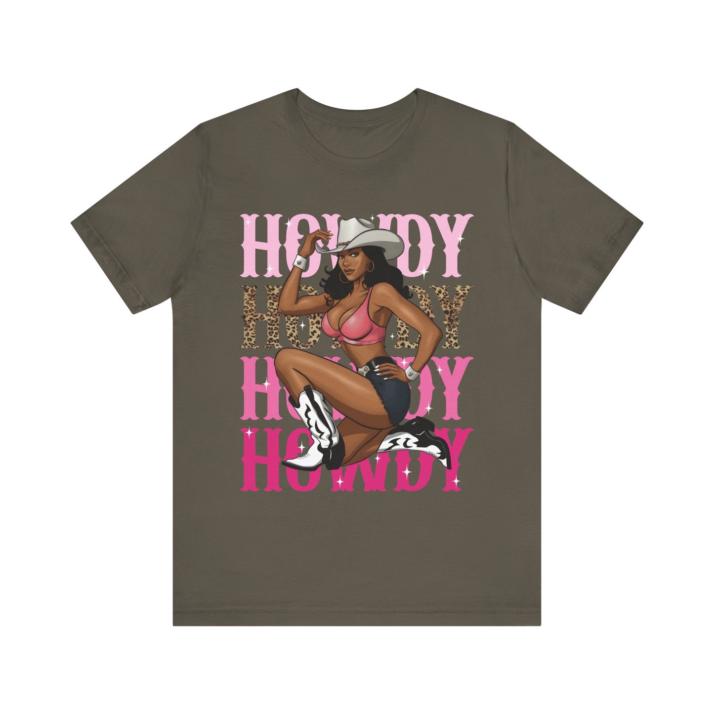 Howdy Black Cowgirl Shirt – Western Melanin Rodeo Queen Texas Tee
