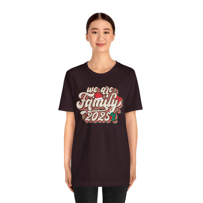 We Are Family Christmas Shirt – Retro Groovy 80s Matching Holiday Tee