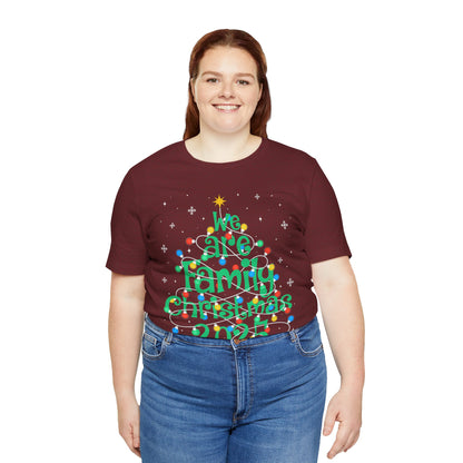 We Are Family Christmas 2025 Shirt – Matching Holiday Tree Lights Reunion Tee