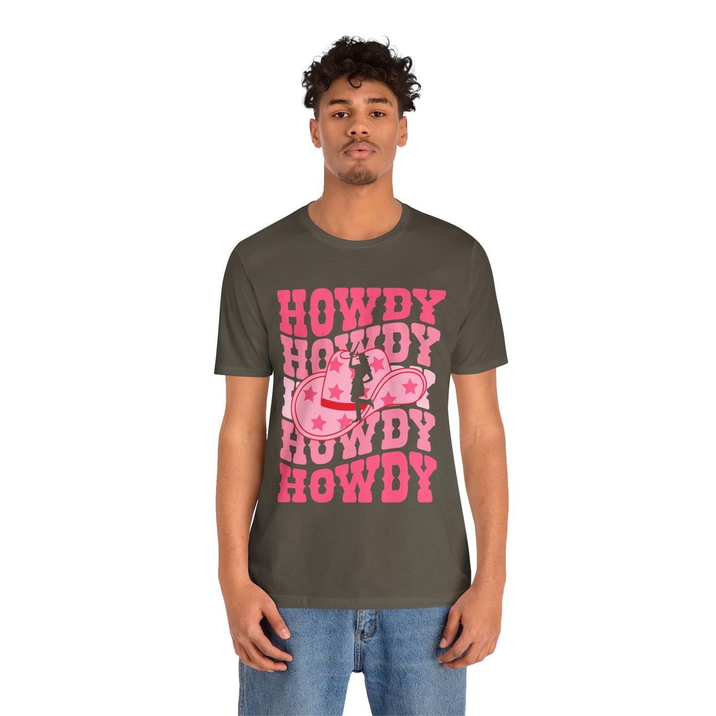 Howdy Pink Cowgirl Shirt – Disco Western Rodeo Country Girl Tee
