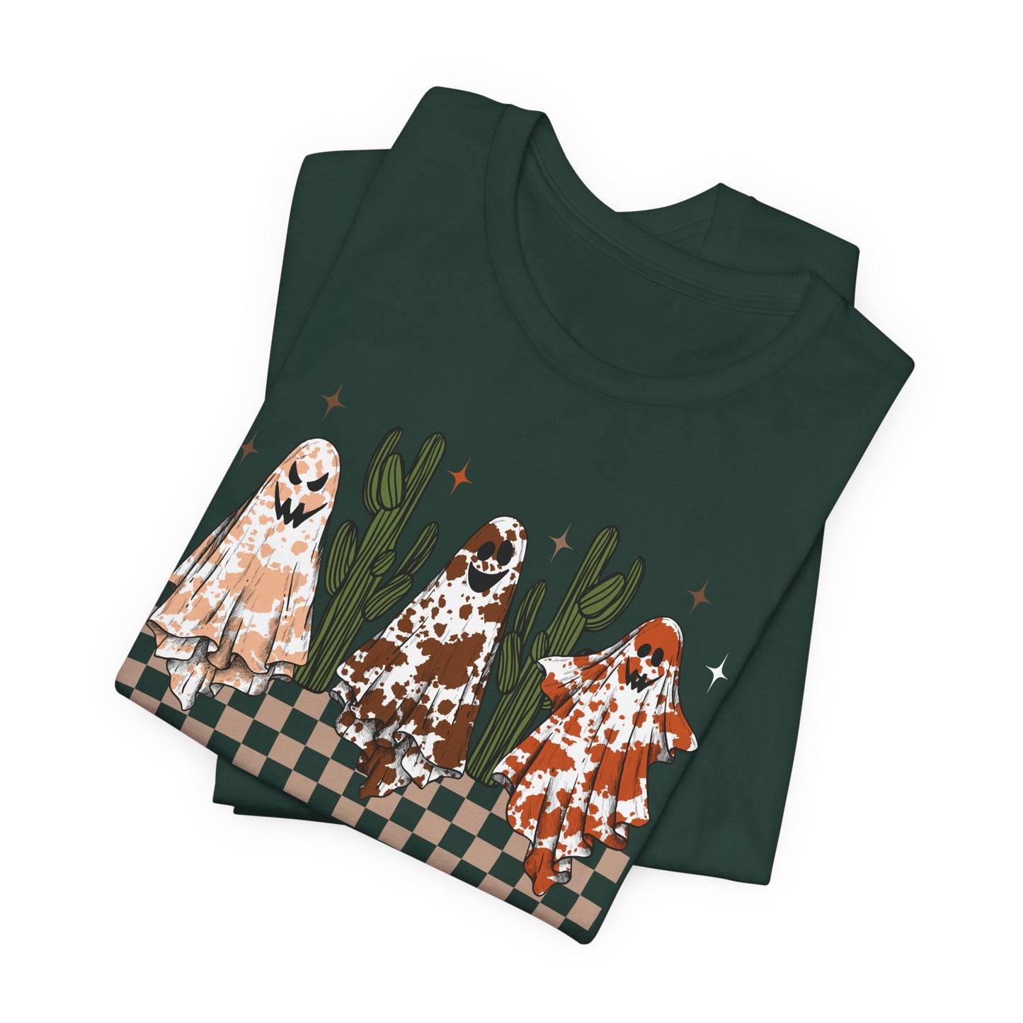 Howdy Fall Retro Ghost Shirt – Western Cowboy Cowgirl Halloween Tee