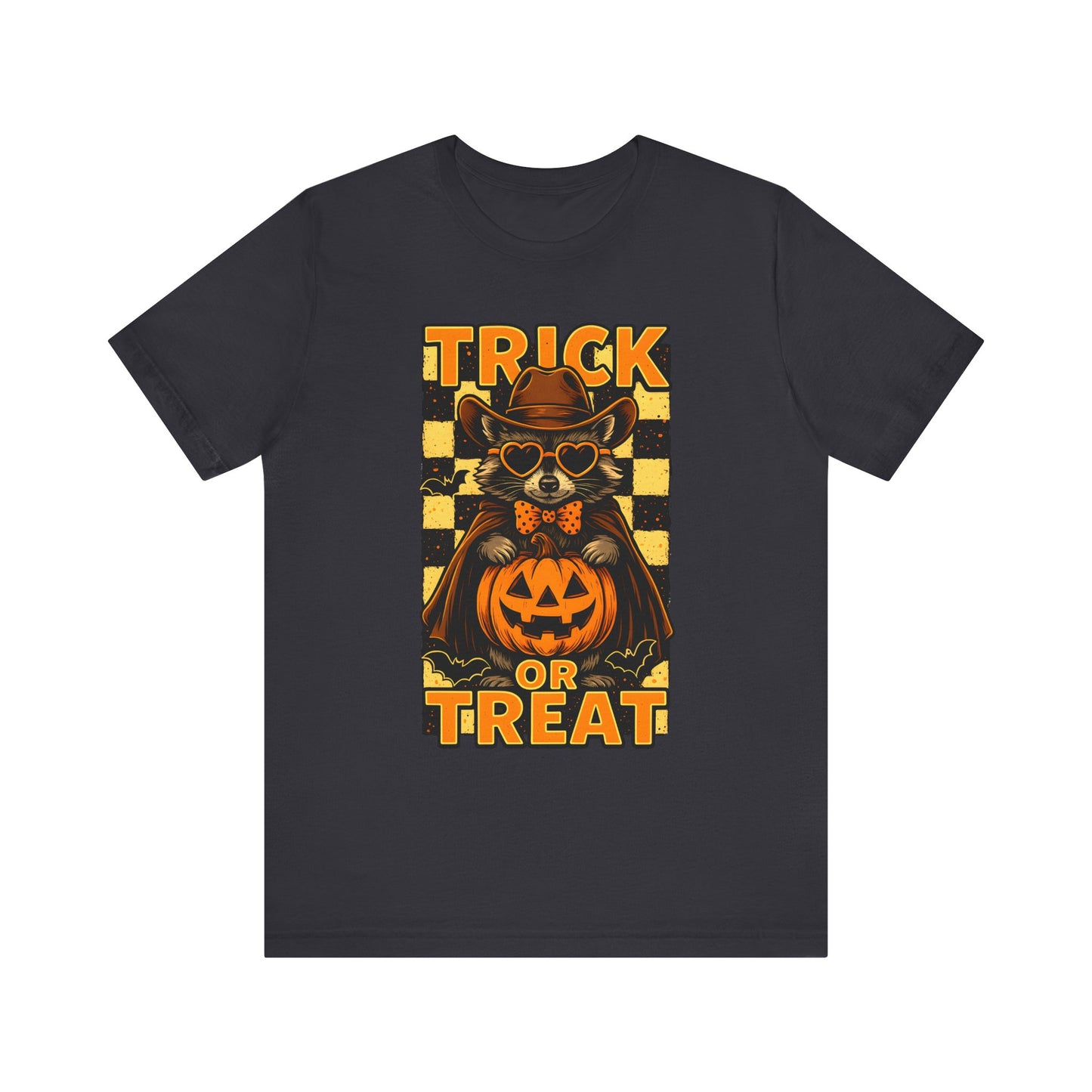 Trick or Treat Cowboy Raccoon Shirt – Cute Western Pumpkin Halloween Tee