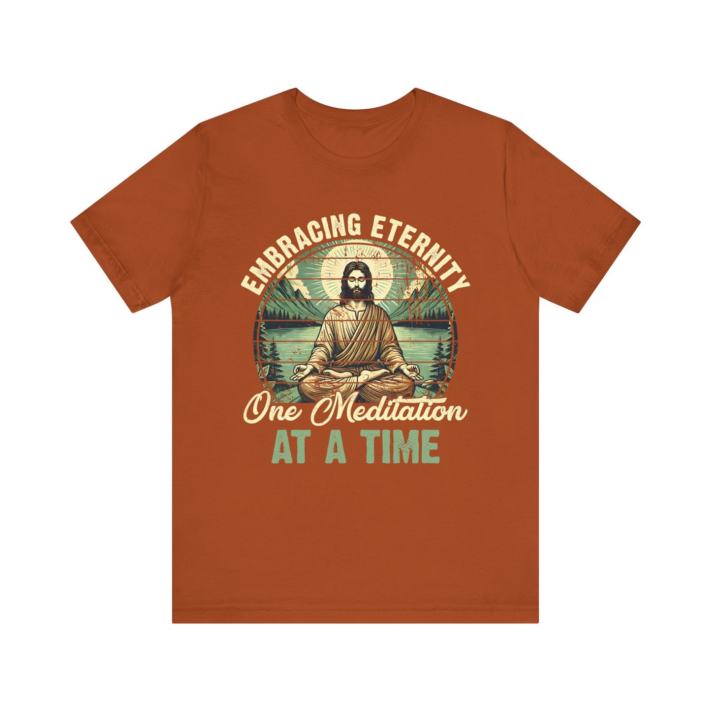 Embracing Eternity Shirt – Christian Yoga Jesus God Faith & Mindfulness Tee